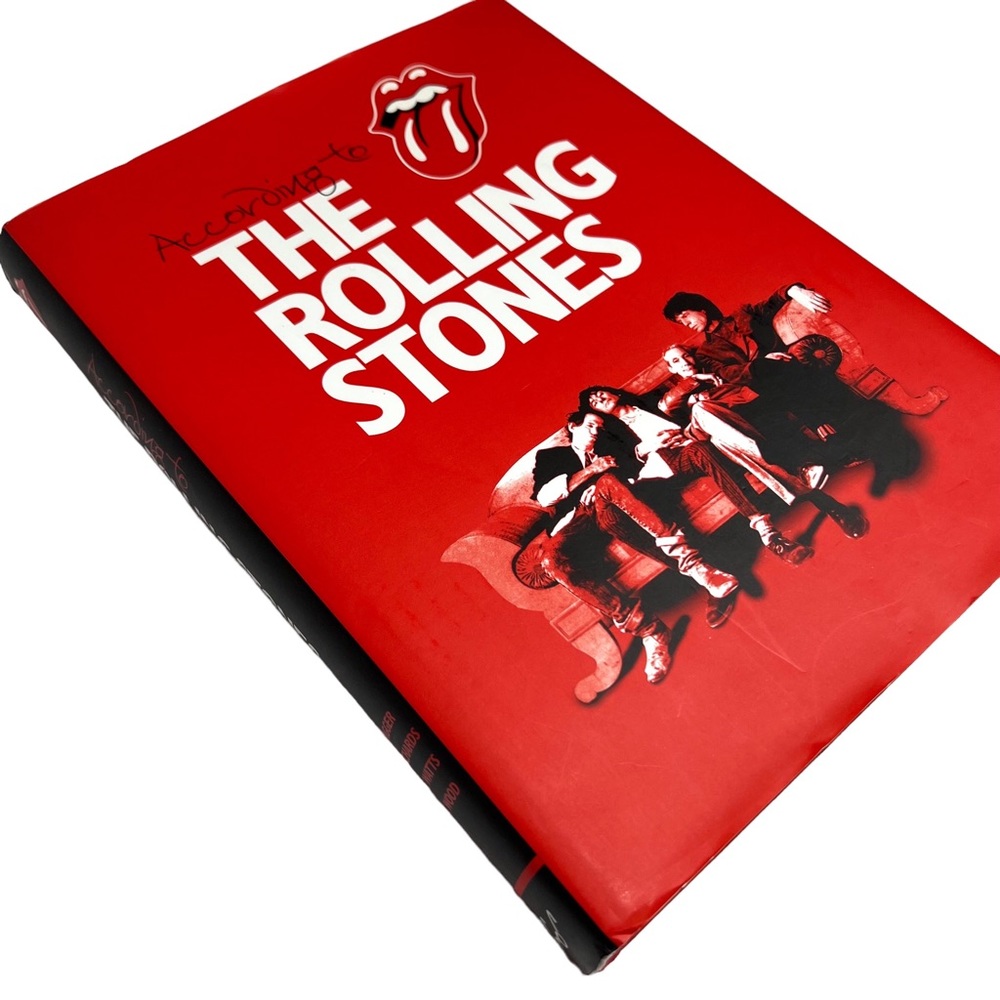 According to the Rolling Stones by The Rolling Stones Hardcover Coffeetable Book